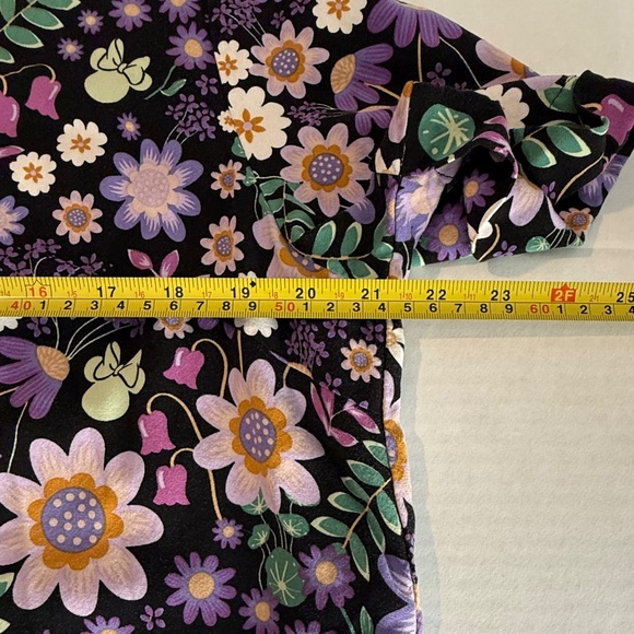 Her Universe Disney Floral Button Down Shirt - Picture 7 of 9